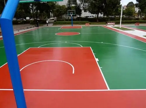 和平球场地面翻新,裂缝修重要性